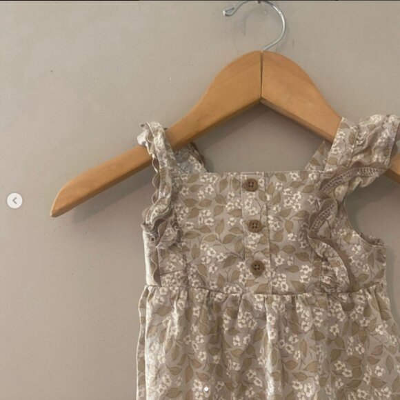 $12 ADD ON Rylee + Cru Floral Romper 6M H&M Jamie Kay 12-18M zara mayoral - Picture 3 of 3